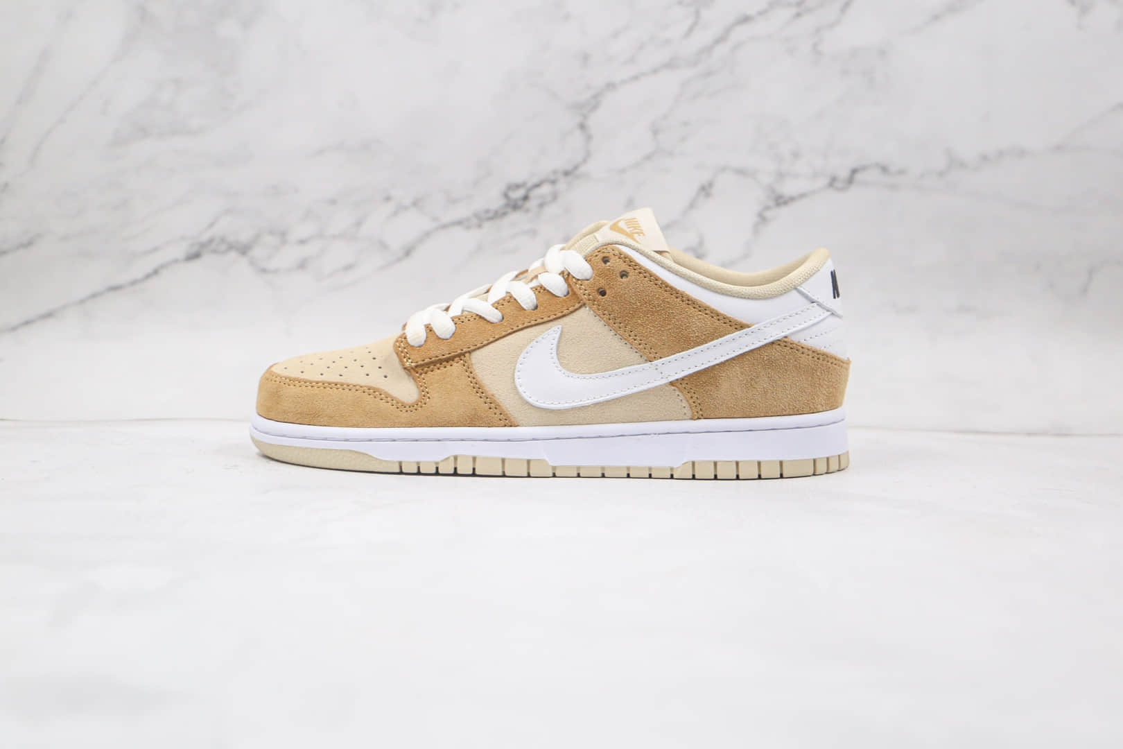 耐克NIKE DUNK SB LOW PRO SB纯原版本低帮SB DUNK麦芽酒白黄色板鞋内置Zoom气垫 货号:DH7913-002