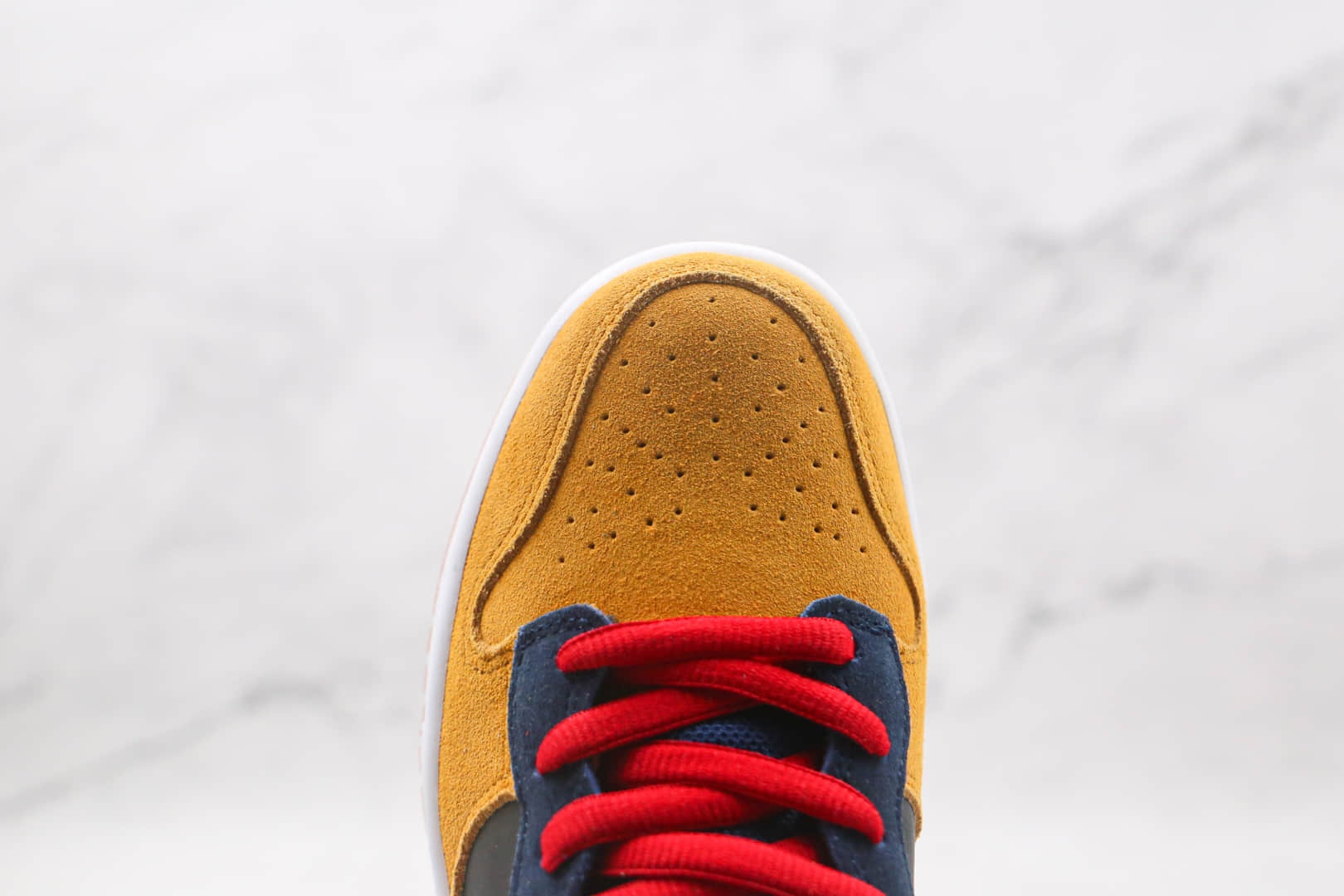 耐克Nike Dunk SB High纯原版本高帮SB DUNK帕帕熊黑黄红蓝色板鞋原楦头纸板打造 货号:313171-400