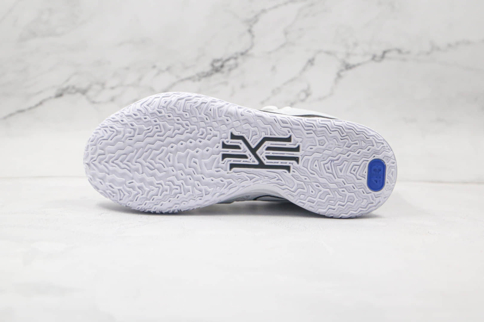 耐克Nike Kyrie 7 Pre Heat Ep纯原版本欧文7代白黑色篮球鞋内置气垫支持实战 货号:CQ9327-100