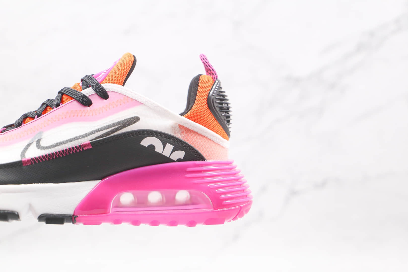 耐克Nike Air Max 2090纯原版本落日配色橘黑紫Max2090气垫鞋原盒原标原档案数据开发 货号:CK2612-500