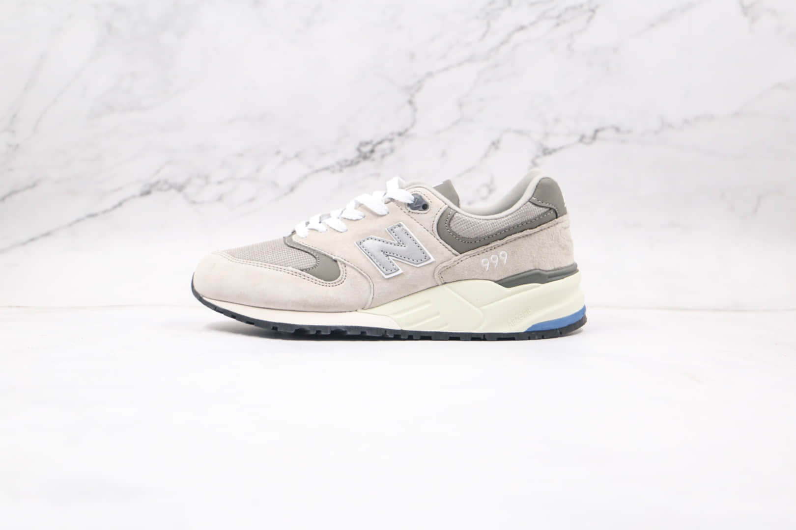 新百伦New Balance 999纯原版本米白色NB999复古慢跑鞋原盒原标 货号:ML999JOL