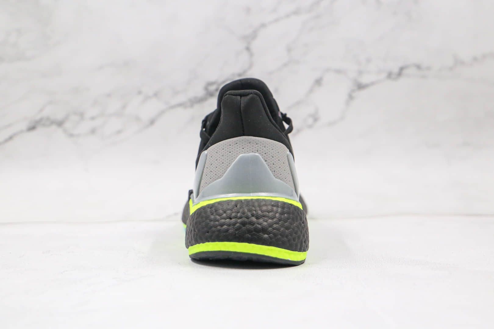 阿迪达斯Adidas X9000L4 Boost纯原版本爆米花X9000LF灰白绿跑鞋原盒原标 货号:FW8385