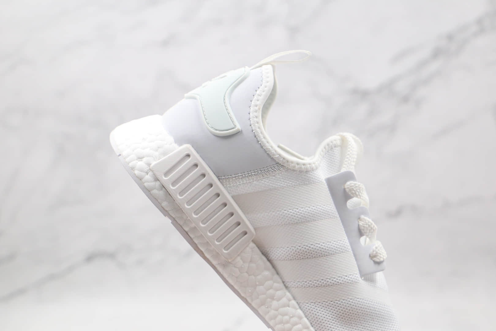 阿迪达斯Adidas NMD R1 OK W Primeknit Triple Black纯原版本白色NMD爆米花跑鞋原楦头纸板打造 货号:S31506