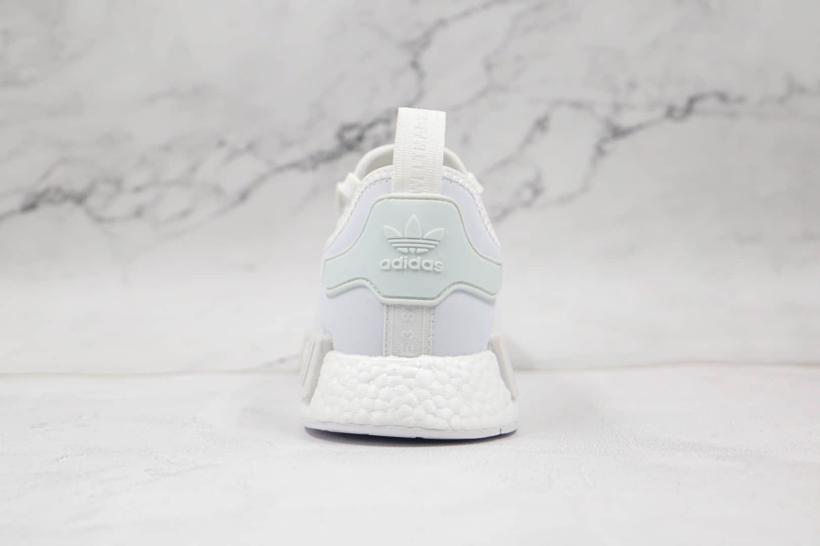 阿迪达斯Adidas NMD R1 OK W Primeknit Triple Black纯原版本白色NMD爆米花跑鞋原楦头纸板打造 货号:S31506