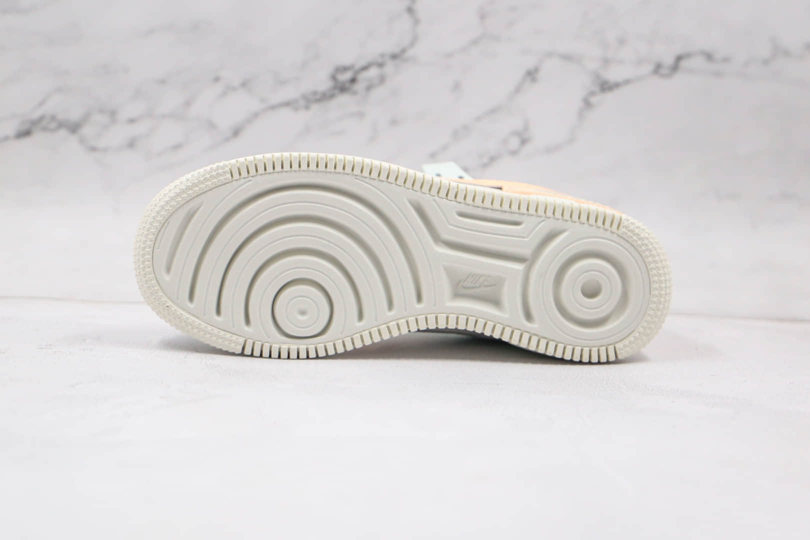 耐克Nike WMNS Air Force 1 Shadow纯原版本低帮空军一号马卡龙双钩白蓝粉色板鞋原楦头纸板打造 货号：CU8591-104