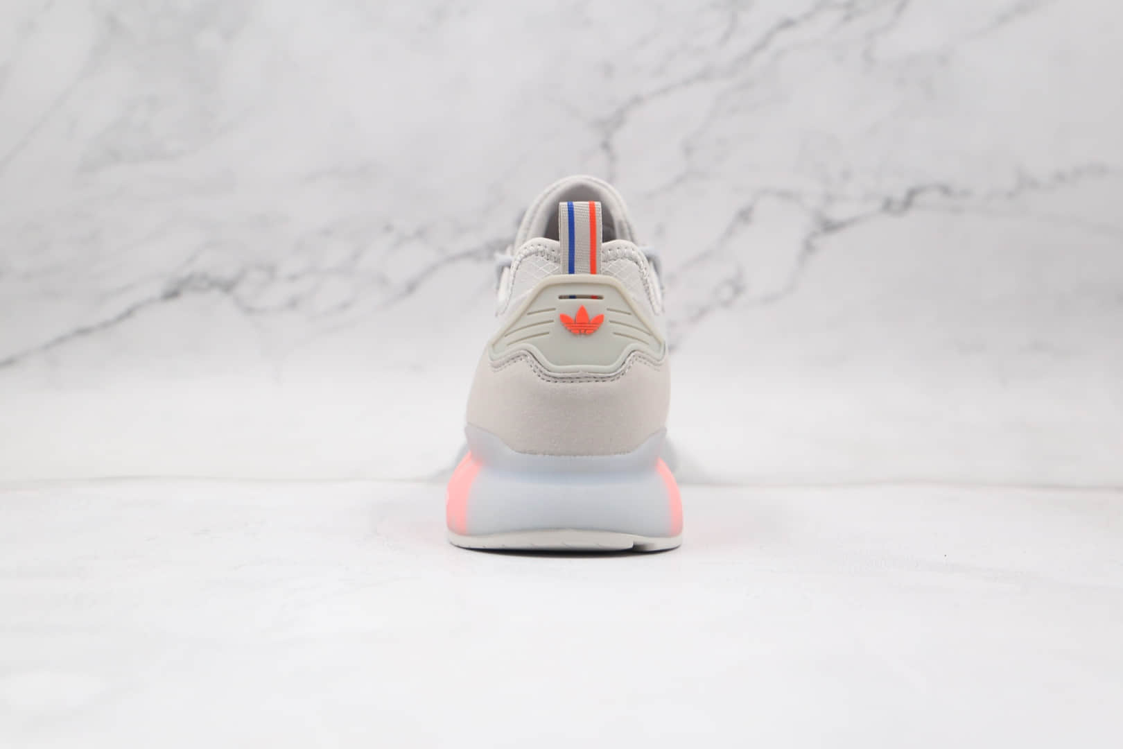阿迪达斯Adidas Originals ZX 2K Boost纯原版本三叶草ZX 2K爆米花跑鞋灰色原楦头纸板打造 货号:FX7028