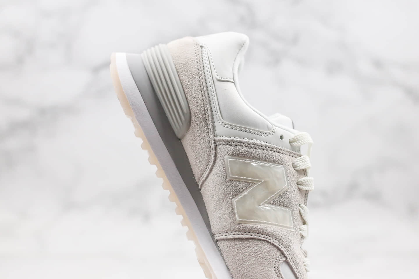 新百伦New Balance 574纯原版本复古慢跑鞋NB570白色原档案数据开发 货号:WL574WNT