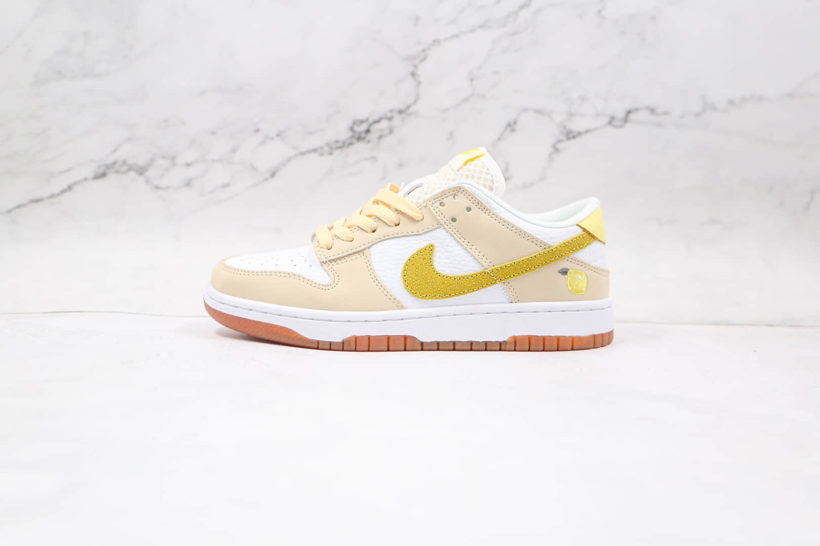 耐克Nike Dunk Low Lemon Drop纯原版本低帮DUNK柠檬米白黄板鞋原楦头纸板打造 货号:DJ6902-700