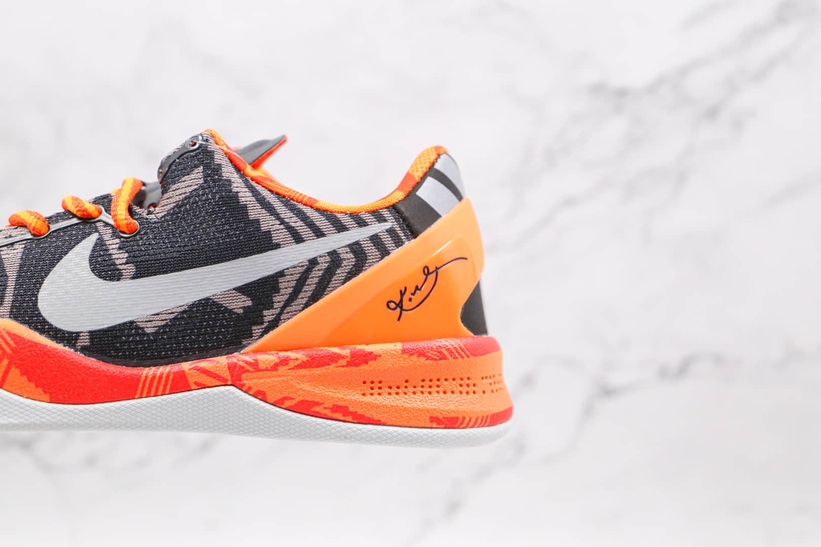 耐克Nike Kobe 8 System纯原版本科比8代黑人月篮球鞋内置碳板气垫支持实战 货号:583112-001