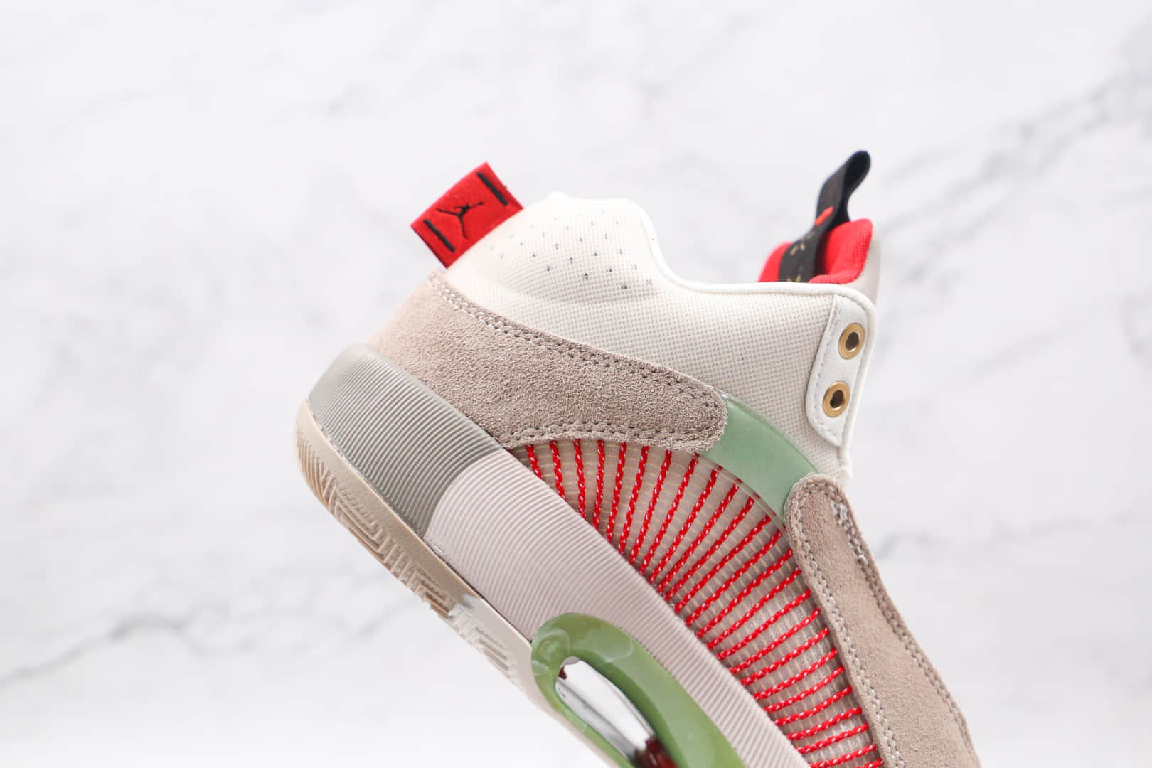 乔丹Air Jordan XXXV Sp-Tp Pf纯原版本兵马俑AJ35玉石爆裂纹篮球鞋内置Zoom气垫支持实战 货号：DD9322-200