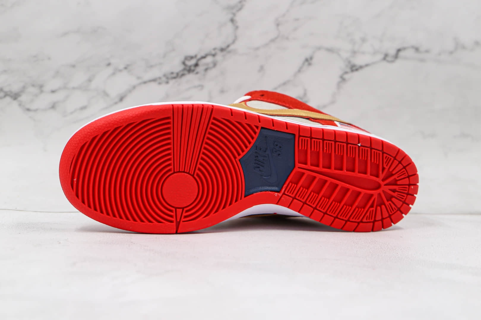 耐克Nike SB Dunk Low Nasty Boys纯原版本低帮SB DUNK灰红金钩美国国旗板鞋内置气垫 货号:304292-610