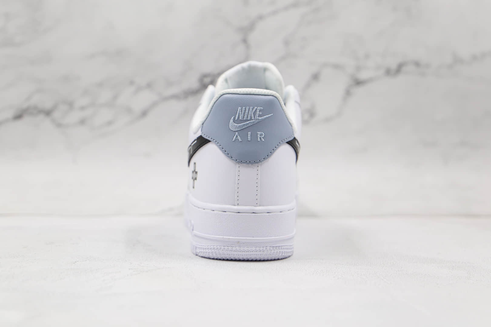 耐克Nike Air Force 1纯原版本低帮空军一号黑白灰电玩PS5主题立体按键配色板鞋内置气垫 货号:CW2288-111