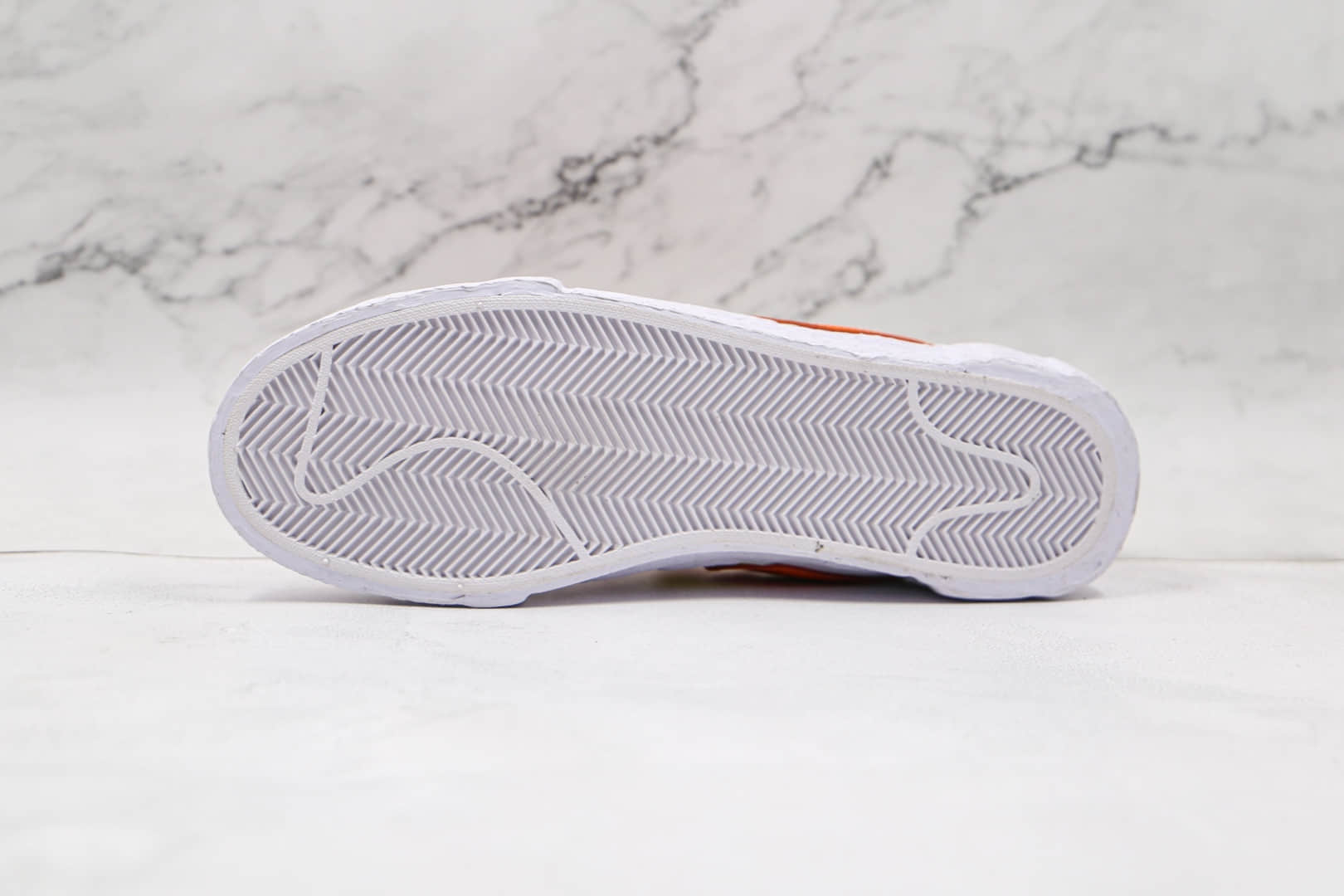 耐克Nike Blazer Low x Sacai联名款纯原版本低帮开拓者白橙黄解构板鞋原档案数据开发 货号:DD1877-100