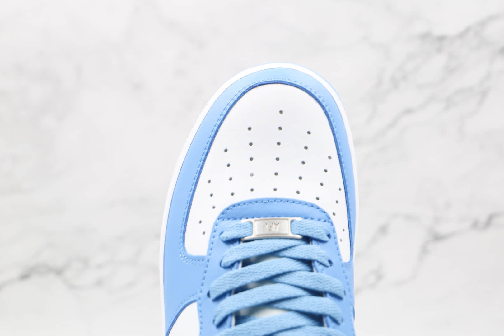 耐克Nike AIR FMRCE 1纯原版本低帮空军一号北卡蓝板鞋内置气垫原盒原标 货号：CT1989-441