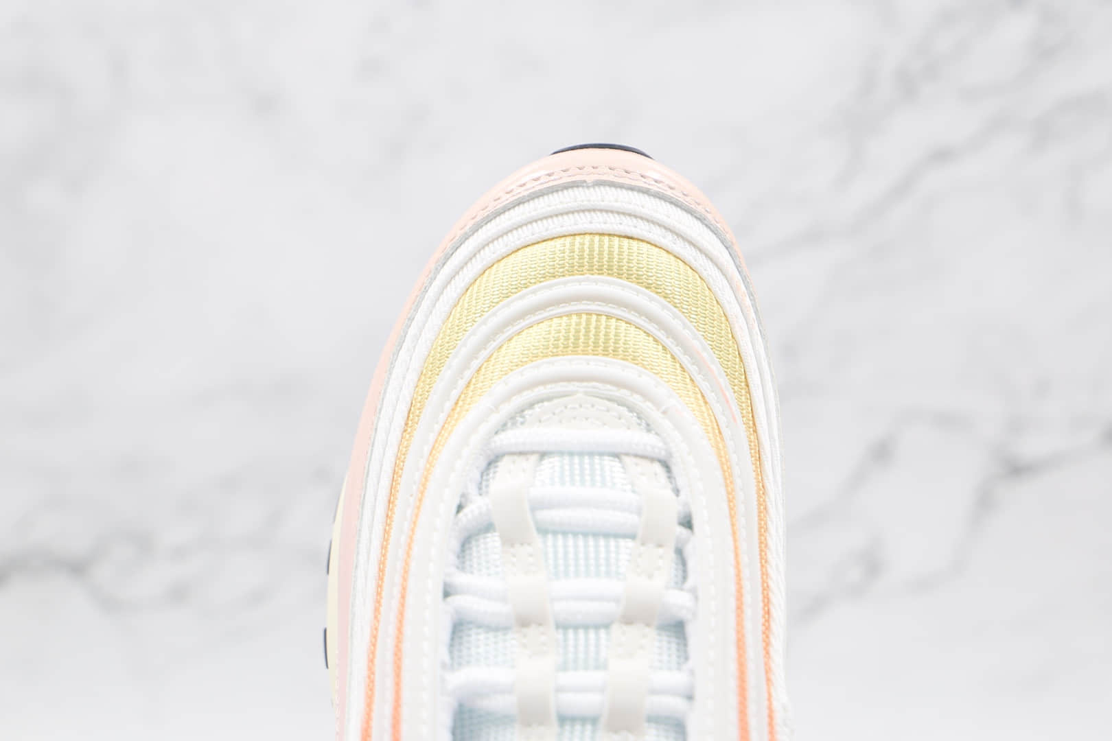 耐克Nike Air Max 97纯原版本子弹头复古气垫鞋Max97粉色渐变内置真小潘气垫 货号:DD8500-161