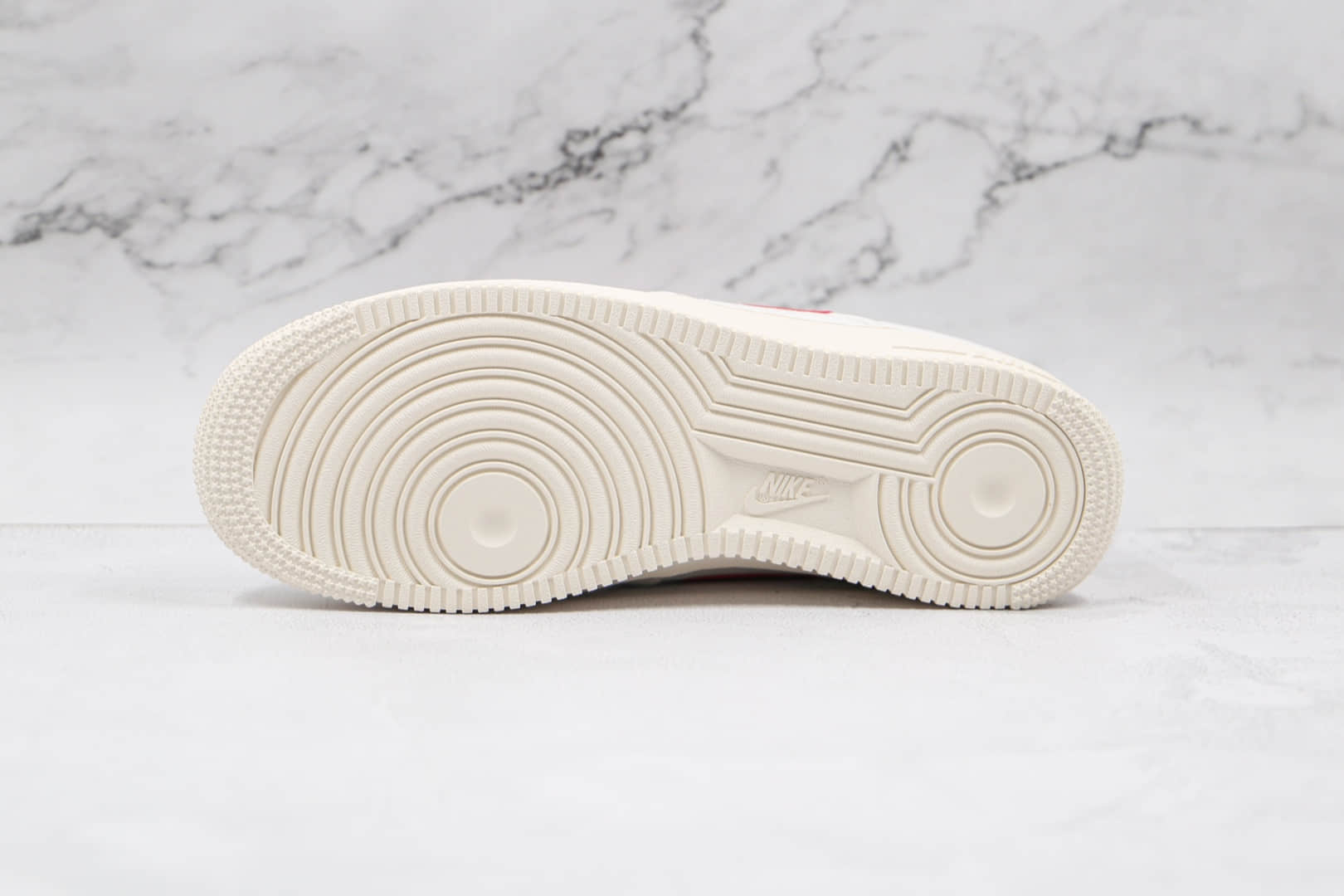 耐克Nike Air Force 1 Low 07纯原版本低帮空军一号灰白红色帆布板鞋内置气垫 货号:315122-103