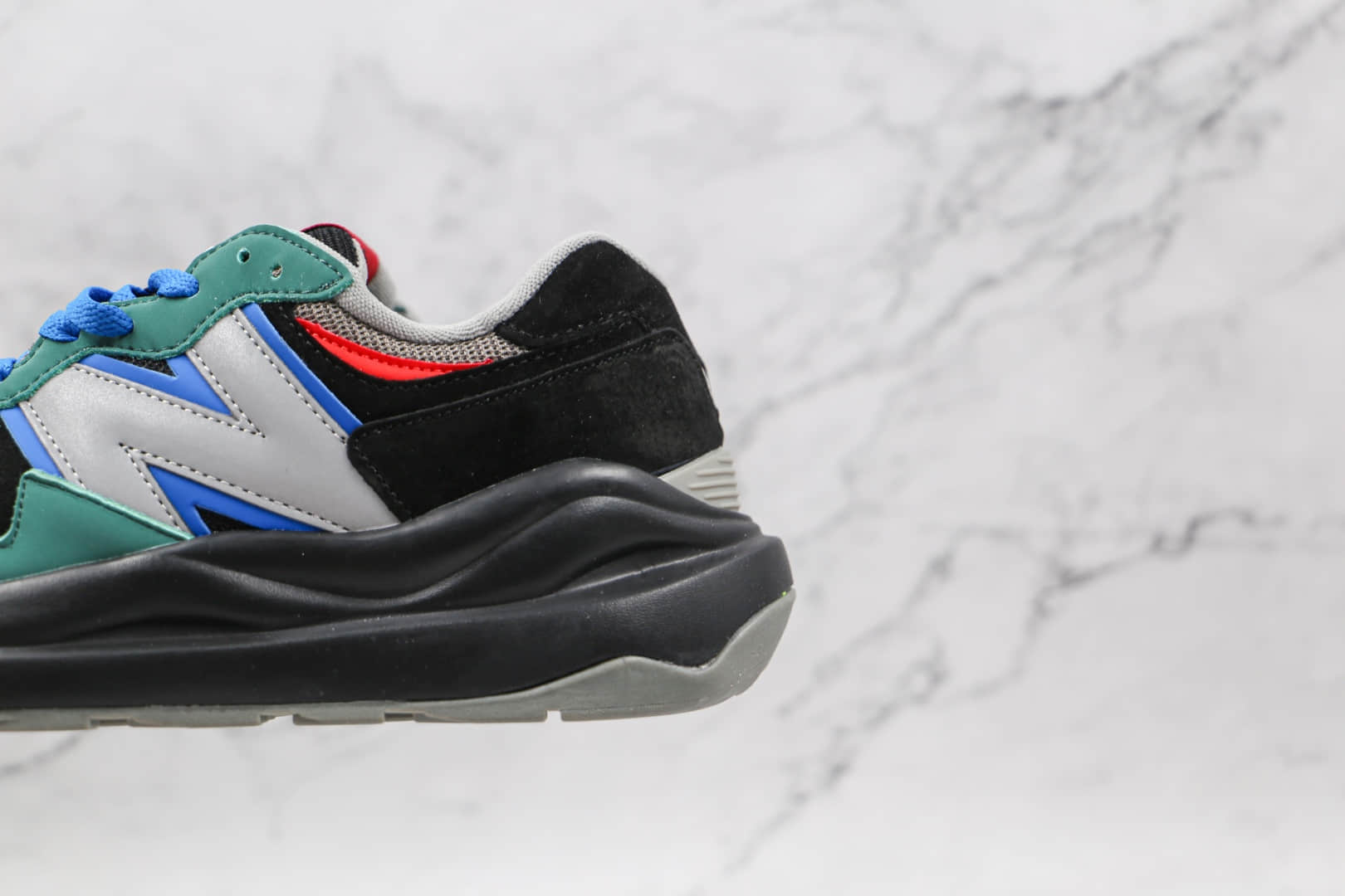 新百伦New Balance 5740纯原版本网面黑蓝色NB5740复古慢跑鞋原档案数据开发 货号:M5740MW