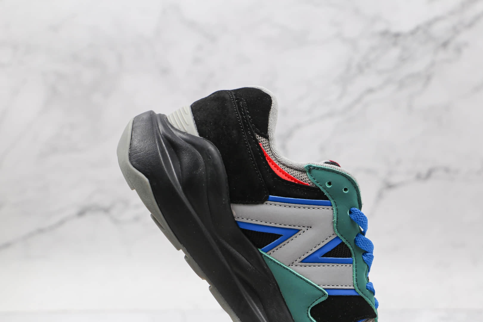 新百伦New Balance 5740纯原版本网面黑蓝色NB5740复古慢跑鞋原档案数据开发 货号:M5740MW