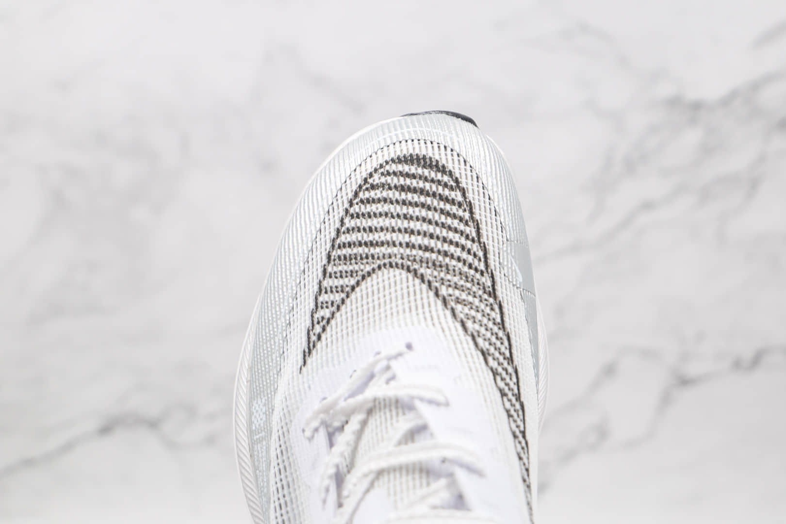 耐克Nike ZoomX Vaporfly Next%纯原版本白银色Next%半透明网纱跑步鞋原楦头纸板打造 货号:CU4123-100