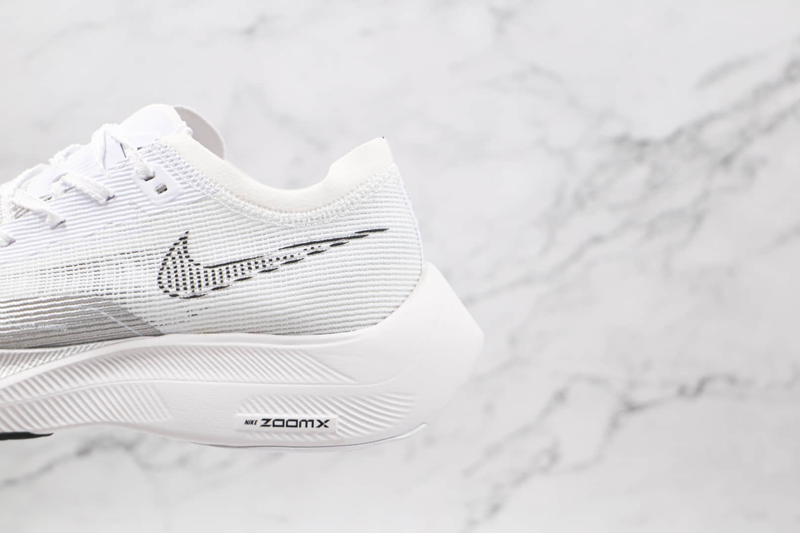 耐克Nike ZoomX Vaporfly Next%纯原版本白银色Next%半透明网纱跑步鞋原楦头纸板打造 货号:CU4123-100