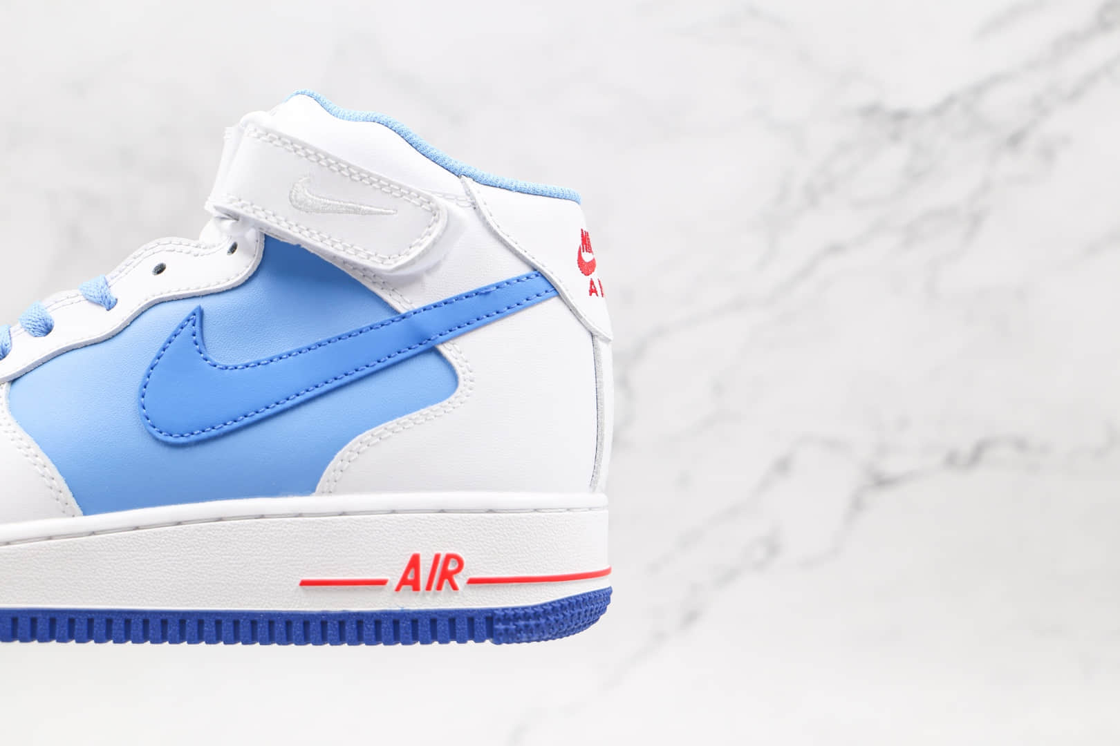耐克Nike Air Force 1 07 Mid纯原版本中帮AJ1拼色空军一号板鞋原档案数据开发 货号:CD0884-126