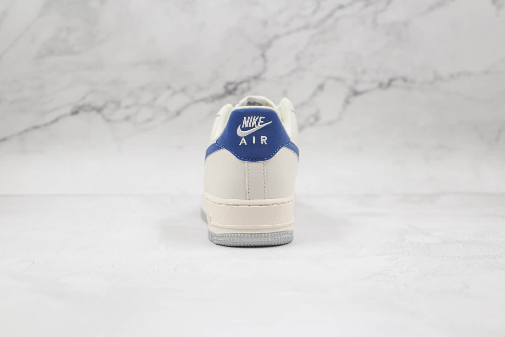 耐克Nike AIR FMRCE 1 Low纯原版本低帮空军一号小巴黎雾霾蓝板鞋内置全掌Sole气垫 货号:CT5566-033
