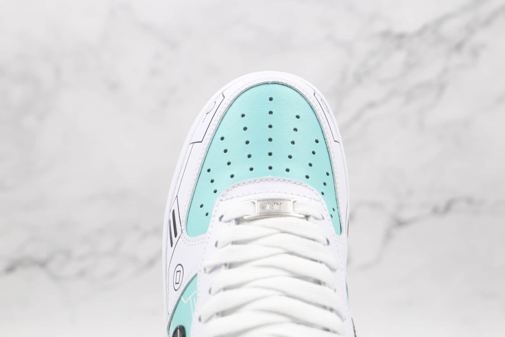 耐克Nike Air Force 1 Low 07纯原版本低帮空军一号PS5电玩主题蒂芙尼绿板鞋内置气垫 货号:CW2288-114