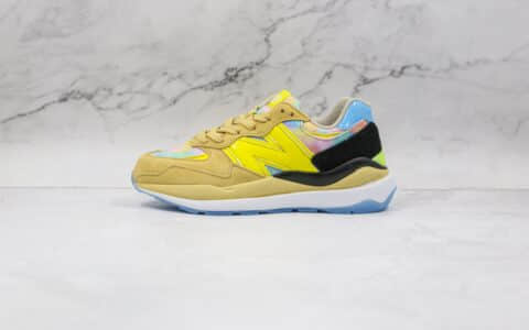 新百伦New Balance 5740纯原版本柠檬黄色NB5740复古老爹鞋原盒原标 货号：M5740LY