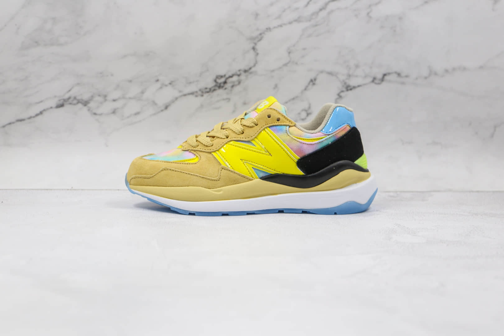 新百伦New Balance 5740纯原版本柠檬黄色NB5740复古老爹鞋原盒原标 货号:M5740LY