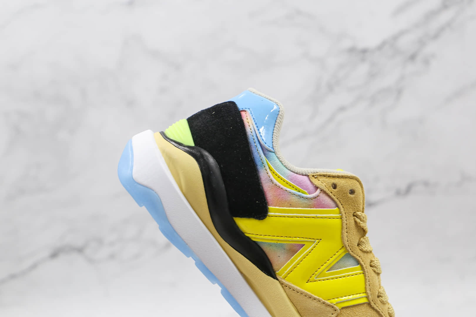 新百伦New Balance 5740纯原版本柠檬黄色NB5740复古老爹鞋原盒原标 货号:M5740LY