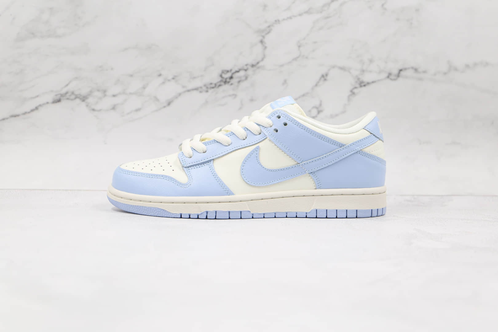 耐克Nike SB ZOOM DUNK Low PRO纯原版本低帮SB DUNK淡蓝色板鞋内置气垫 货号:854866-018