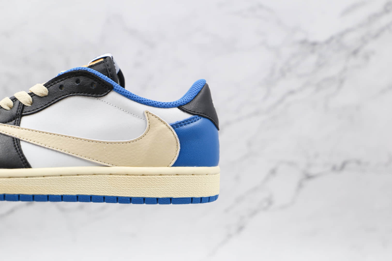 乔丹Air Jordan 1 High OG TS SP纯原版本低帮AJ1白蓝色闪电倒勾板鞋原楦头纸板打造 货号:DM7866-140