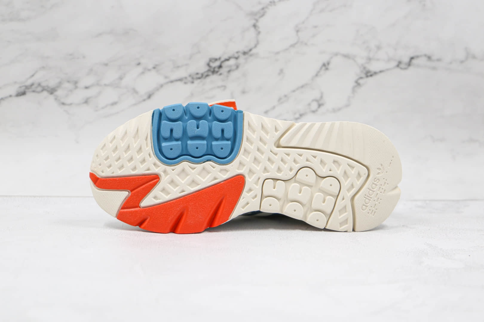 阿迪达斯Adidas Nite Jogger 2019 Boost纯原版本夜行者一代米白色涂鸦3M反光爆米花跑鞋原鞋开模一比一打造 货号：CZ3045