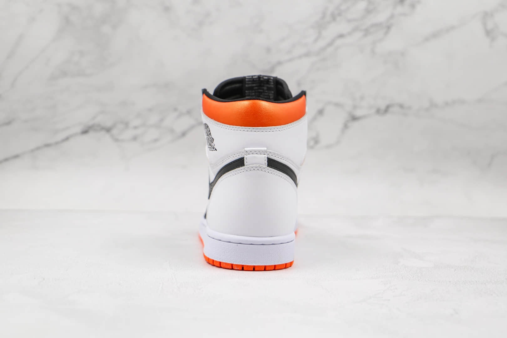 乔丹Air Jordan 1 High OG Black Toe Shattered Backboard纯原版本高帮AJ1白黑橙色扣碎篮球鞋原盒原标 货号:555088-180
