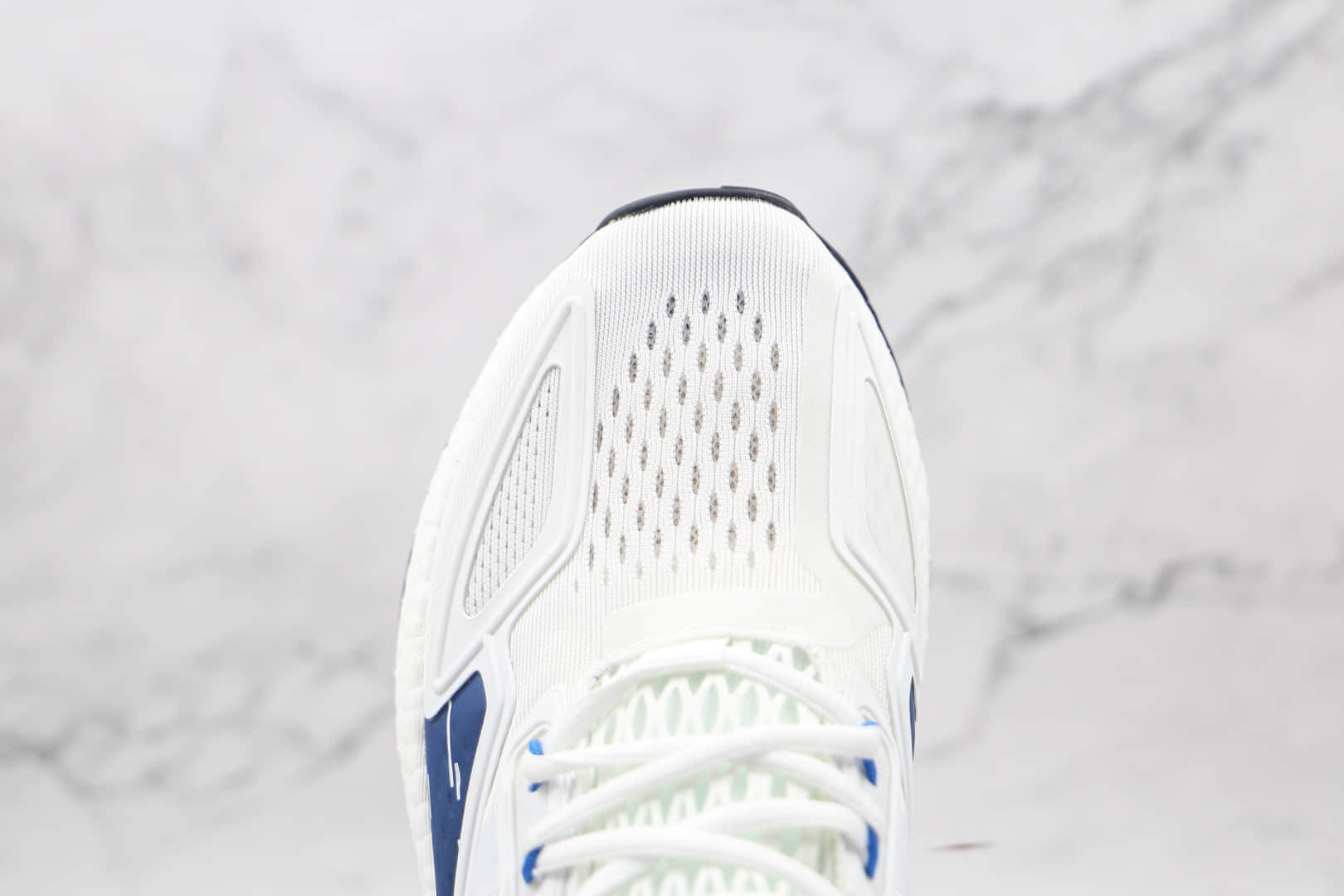 阿迪达斯Adidas Originals ZX 2K Boost纯原版本易烊千玺同款三叶草爆米花缓震跑鞋白蓝色原纸版数据开发 货号:HO5148