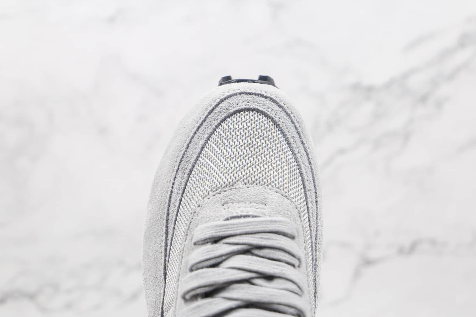 耐克Fragment Design x Sacai x Nike LDV Waffl纯原版本藤原浩闪电联名解构双底华夫跑鞋灰色双钩原底原面 货号:DH2684-001