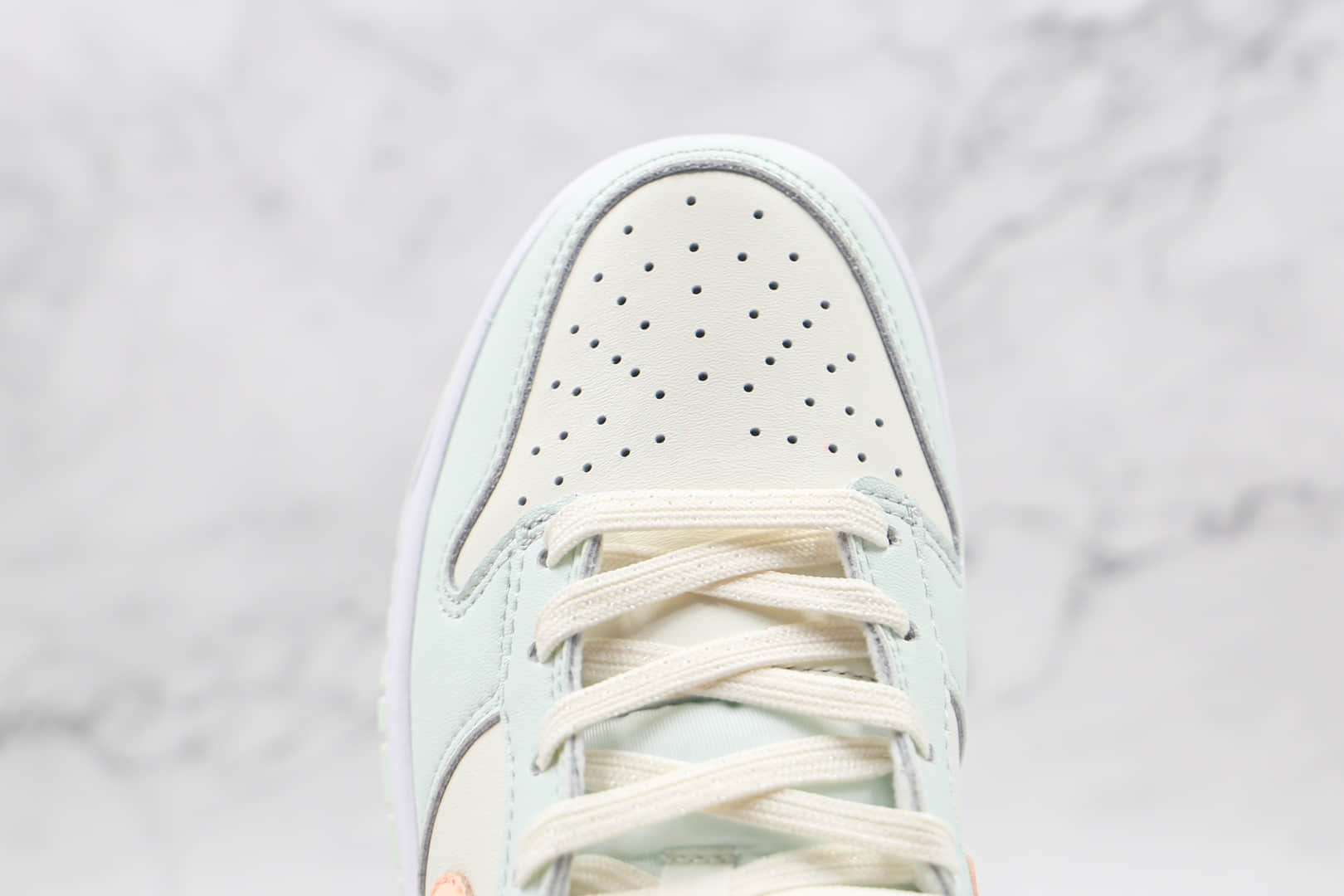 耐克Nike Dunk Low barely纯原版本低帮DUNK薄荷绿粉色板鞋原楦头纸板打造 货号:DD1503-104