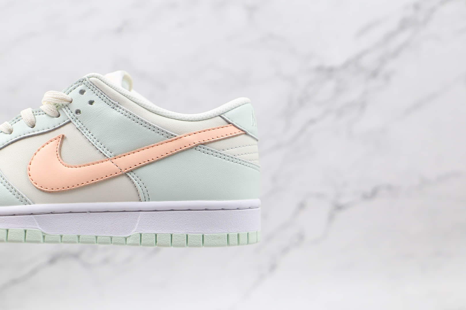 耐克Nike Dunk Low barely纯原版本低帮DUNK薄荷绿粉色板鞋原楦头纸板打造 货号:DD1503-104