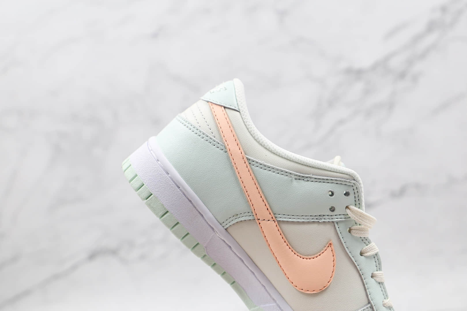 耐克Nike Dunk Low barely纯原版本低帮DUNK薄荷绿粉色板鞋原楦头纸板打造 货号:DD1503-104