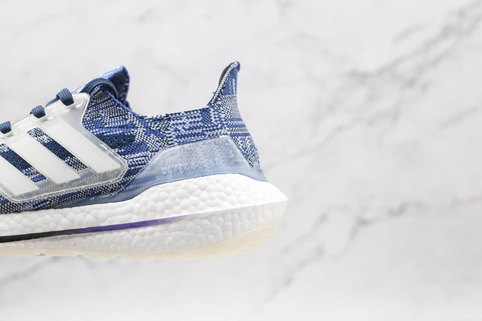 阿迪达斯adidas ultra boost 2021纯原版本牛仔深蓝色UB7.0爆米花跑鞋原盒原标 货号:FX7729