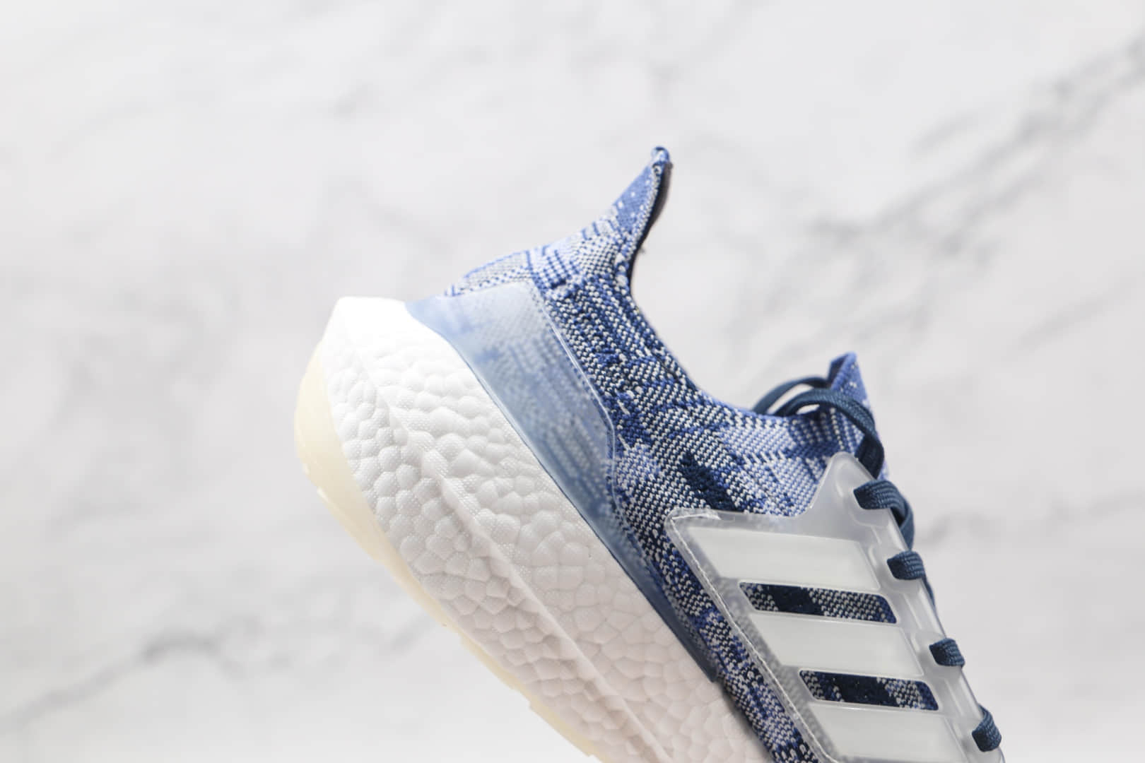 阿迪达斯adidas ultra boost 2021纯原版本牛仔深蓝色UB7.0爆米花跑鞋原盒原标 货号:FX7729