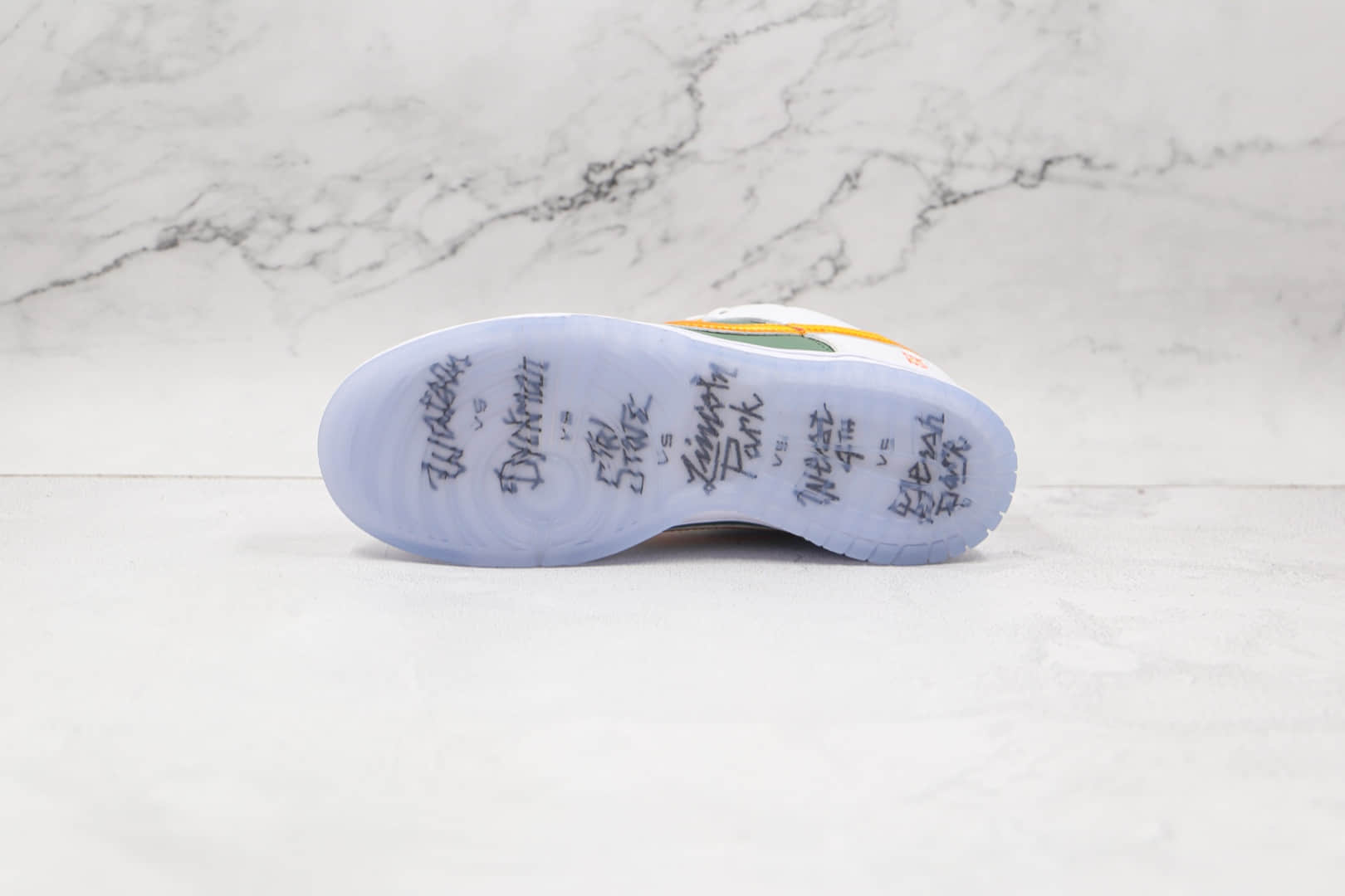 耐克Nike Dunk Low'NY vs. NY纯原版本低帮DUNK白绿黄色纽约对纽约配色板鞋原盒原标 货号:DN2489-300