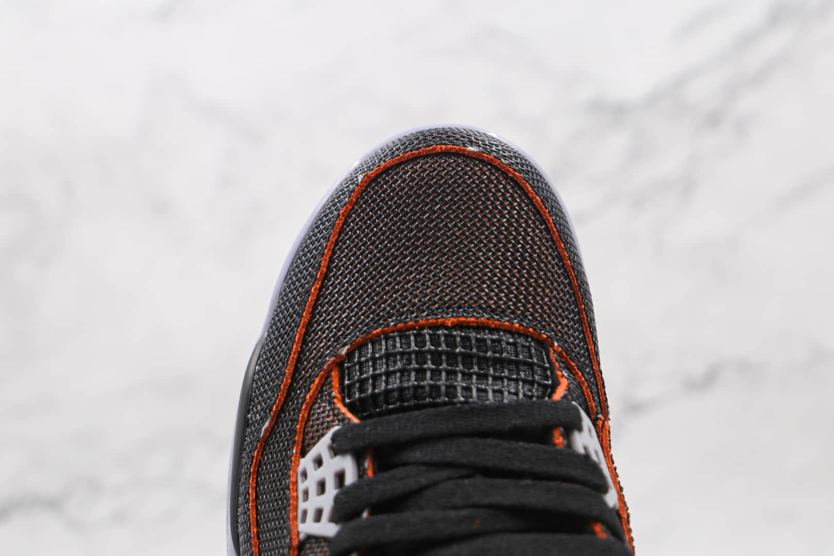 乔丹Air Jordan 4 WMNS Starfish纯原版本黄铜AJ4黑橙海星橙金属橙织布篮球鞋原楦头纸板打造 货号:CW7183-100