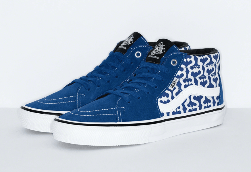 全新Supreme x Vans联名今日发售!鞋面满印太酷了!