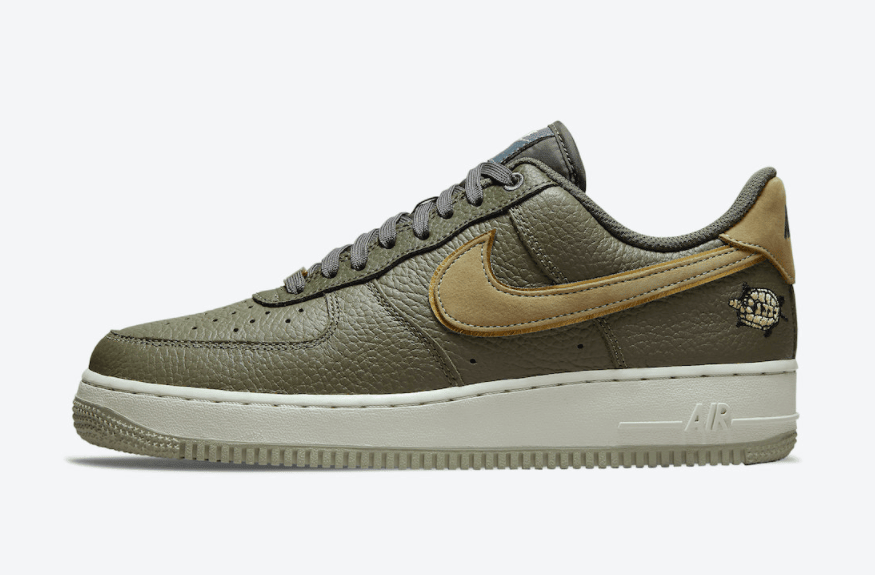 可爱小乌龟刺绣!Nike AF1 Low “Turtle”! 货号:DA8482-200