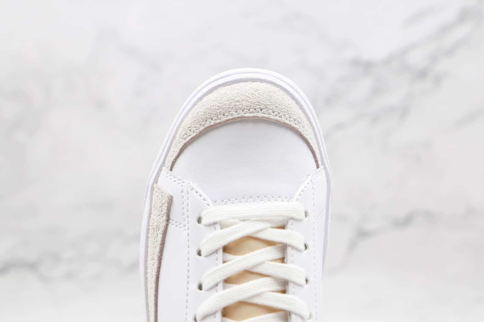 耐克Nike Blazer Low '77 Vintage纯原版本开拓者低帮板鞋白紫色原标原盒 货号:DC4769-103