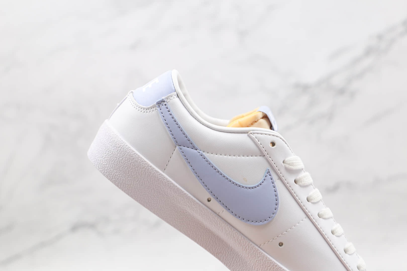 耐克Nike Blazer Low '77 Vintage纯原版本开拓者低帮板鞋白紫色原标原盒 货号:DC4769-103