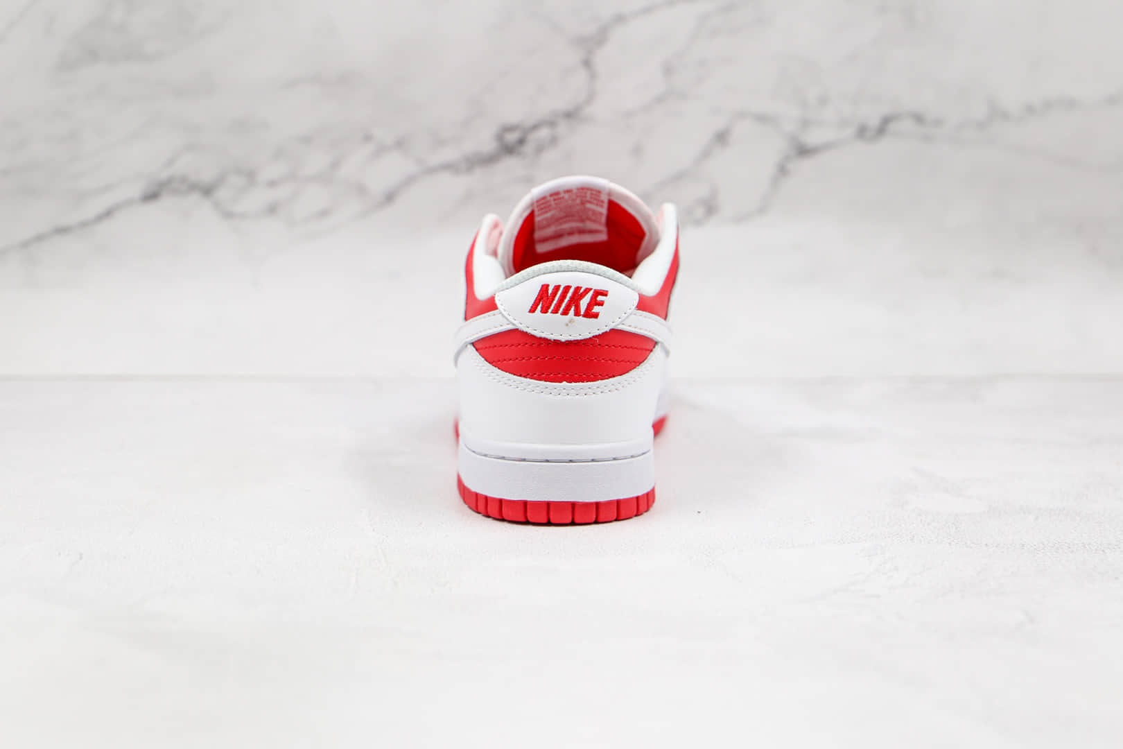 耐克Nike Dunk Low “University Red”纯原版本低帮Dunk白红色内置气垫 货号:CW1590-600