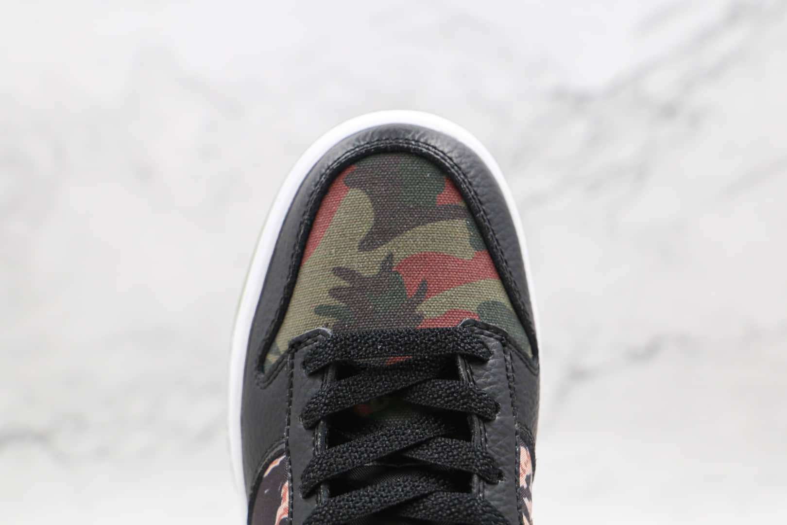 耐克Nike SB Dunk Low Black Multi-Camo纯原版本低帮SB DUNK黑迷彩鸳鸯配色板鞋原楦头纸板打造 货号:DH0957-001