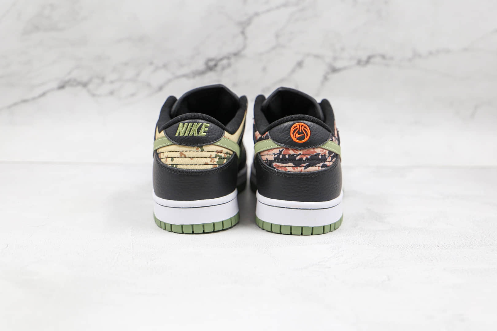 耐克Nike SB Dunk Low Black Multi-Camo纯原版本低帮SB DUNK黑迷彩鸳鸯配色板鞋原楦头纸板打造 货号:DH0957-001